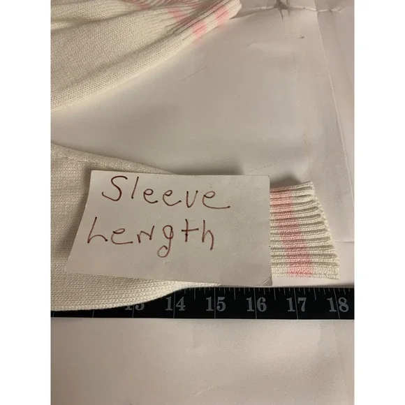 There Abouts Cardigan Varsity Preppy Schoolgirl Academia Whimsical Womens Size M - Picture 8 of 10